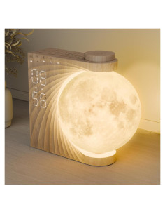 Reloj Despertador AIRIVO con Luz Nocturna y Sonidos