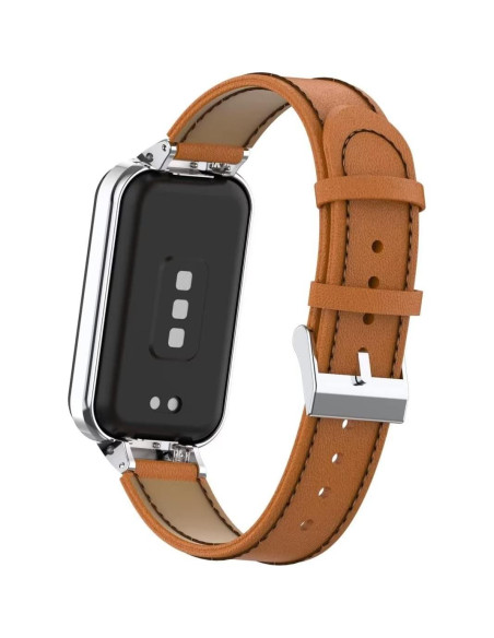 Correa de Cuero para Xiaomi Redmi Band 2 y Smart Band 8