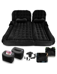 Colchón de aire SUV Byomostor 3 en 1 con bomba eléctrica