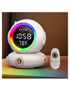 Despertador Growiner con Luz de Amanecer y Control Remoto