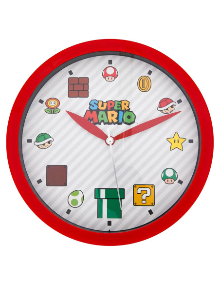 Reloj de pared Accutime Super Mario Bros. 20 cm