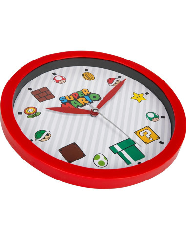 Reloj de pared Accutime Super Mario Bros. 20 cm