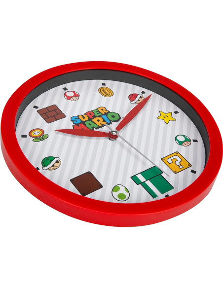 Reloj de pared Accutime Super Mario Bros. 20 cm