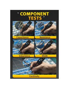 Medidor LCR Inteligente WESTOBiG LCR-ST1 100Hz-10kHz 2