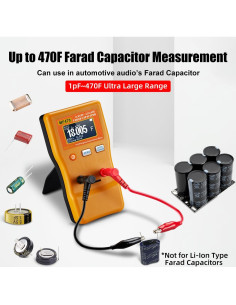 Probador de Capacitores MF470 Alignimals 0.01pF a 470F 2