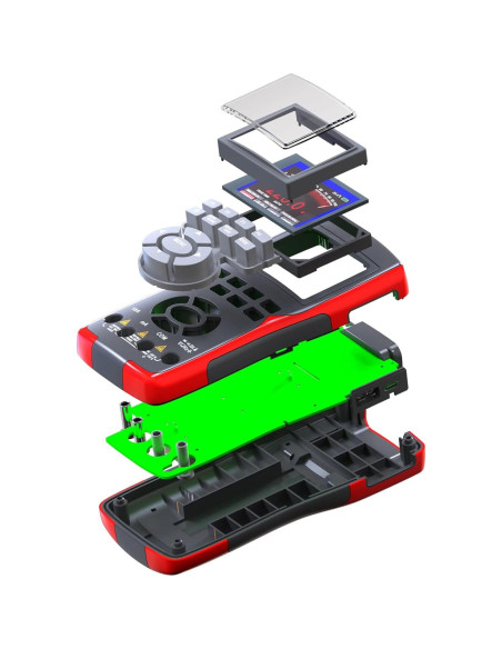 Multímetro Osciloscopio ZOTEK ZT-702S 2-en-1 9999 Cuentas