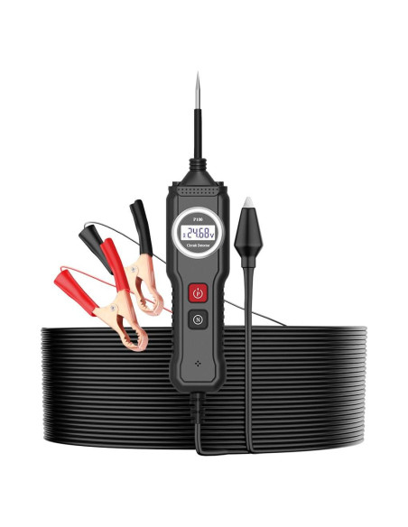 Probador Eléctrico LEEPEE P100 8 en 1 5-40V con LCD