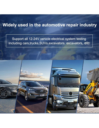 Probador Eléctrico LEEPEE P100 8 en 1 5-40V con LCD