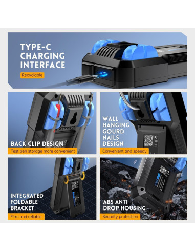 Multímetro Digital FNIRSI DMT-99 9999 Cuentas TRMS