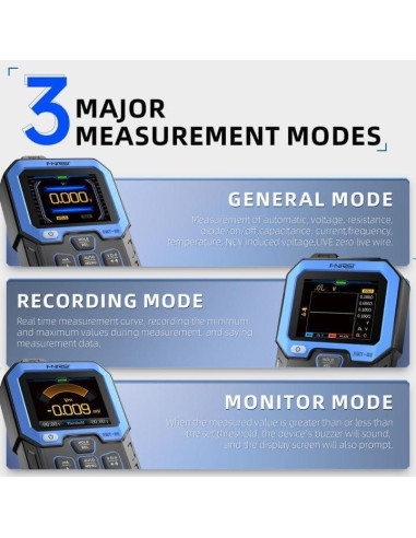 Multímetro Digital FNIRSI DMT-99 9999 Cuentas TRMS