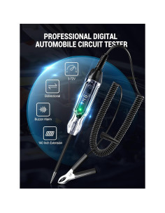 Probador de Circuito Automotriz EVOULTES 3-72V con Buzzer 2