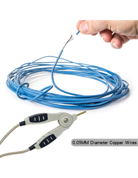 Juego de Cables de Prueba LCR BOCEUC con Clips de Cocodrilo