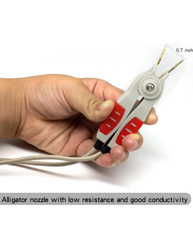 Juego de Cables de Prueba LCR BOCEUC con Clips de Cocodrilo