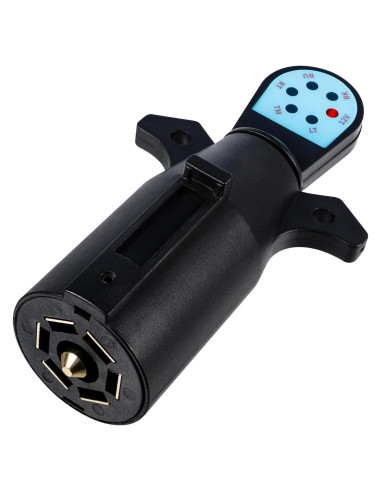 Probador de Luz de Remolque WUSHIXAN 7 Pines LED