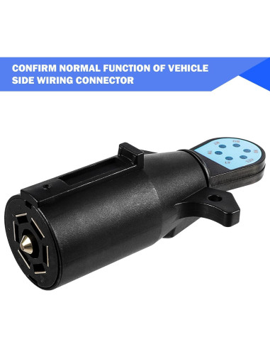 Probador de Luz de Remolque WUSHIXAN 7 Pines LED