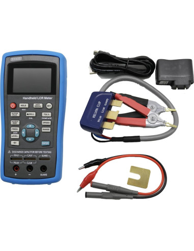 Medidor LCR Digital HZZC ET432 100KHz 0.2% Precisión USB
