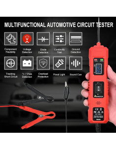 Probador de Circuito de Potencia AERMOTOR EM286 6-48V LED 2