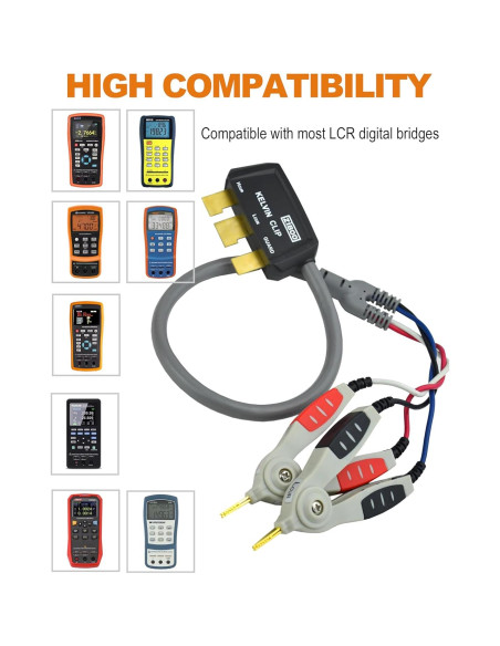 Clip de Prueba LCR Portátil ZIBOO ZB-L100K Universal