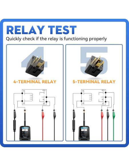 VDIAGTOOL V500 Pro Probador de Circuitos Automotriz 9-30V