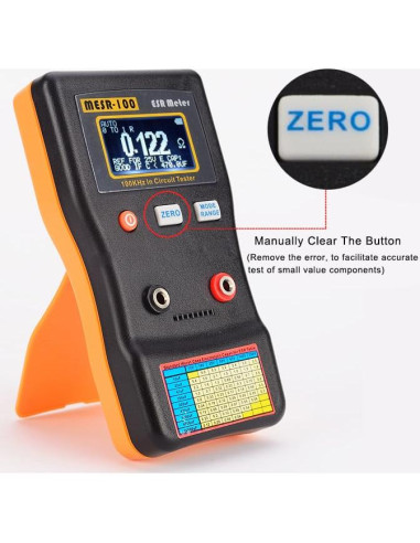 Medidor ESR Signstek MESR-100 V2 Capacitores y Resistencias