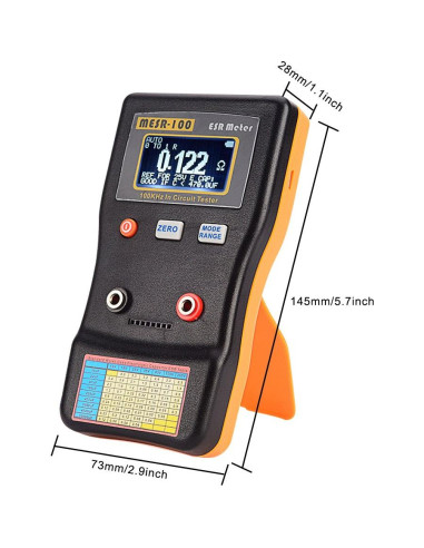 Medidor ESR Signstek MESR-100 V2 Capacitores y Resistencias