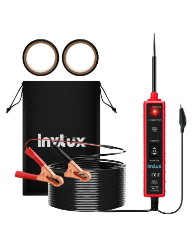 Probador de Circuito Automotriz Invtux 6-24V Pantalla Digital