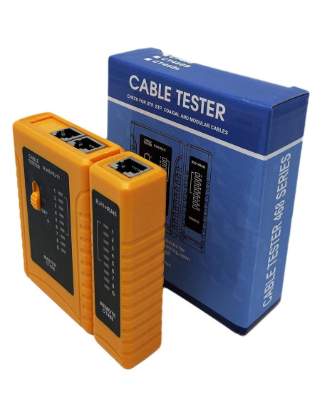 Probador de Cable de Red iMBAPrice RJ45/RJ11 CAT5/CAT6