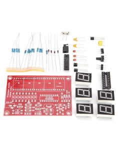 Medidor de Frecuencia DIY Walfront 1Hz-50MHz Pantalla Digital