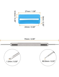 Correa de Reloj HARFINGTON 24mm Silicona Impermeable 2