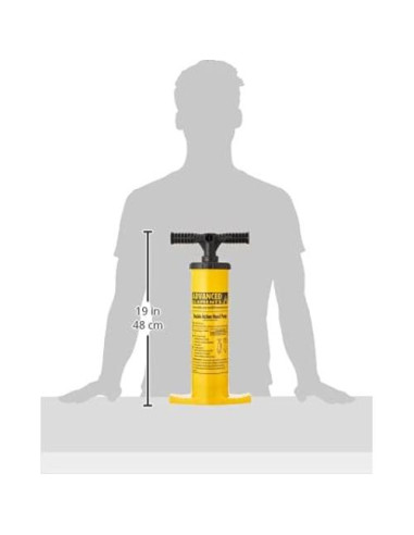 Bomba Manual de Acción Doble Advanced Elements con Manómetro