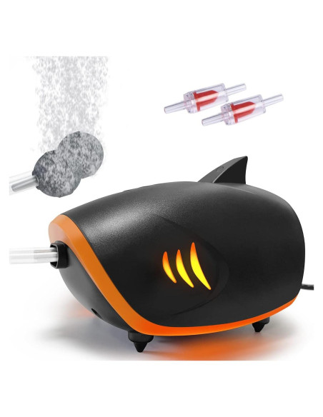 Bomba de Aire para Acuario HITOP 110GPH Silenciosa 2 Salidas Bomba de Aire para Acuario HITOP 110GPH Silenciosa 2 Salidas