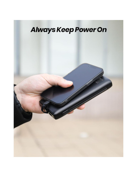 Cargador Portátil IXNINE 27000mAh Carga Rápida 22.5W USB-C