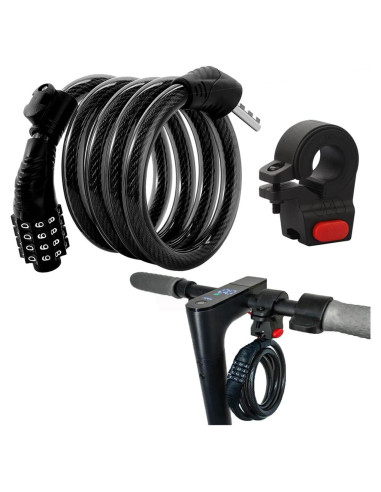 Candado Antirrobo FXINRUIA para E-Scooter 1,22m 4 Dígitos