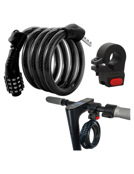 Candado Antirrobo FXINRUIA para E-Scooter 1,22m 4 Dígitos