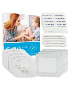 Kit de Cierre de Heridas Greetmed 4 Piezas Sin Dolor