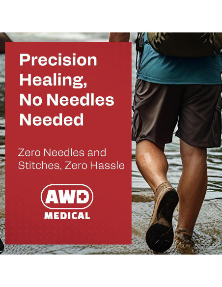 Cinta Quirúrgica de Cierre de Heridas AWD - Kit de 2