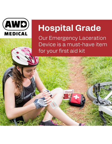 Cinta Quirúrgica de Cierre de Heridas AWD - Kit de 2