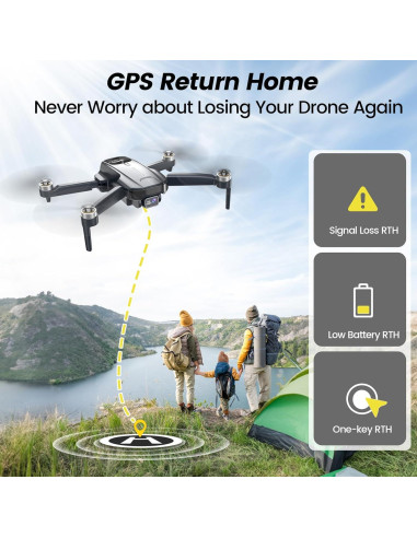 Dron WeFone WF31 4K GPS Plegable con 50 min Vuelo