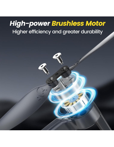 Dron WeFone WF31 4K GPS Plegable con 50 min Vuelo