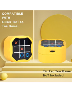 Funda de Silicona MGZNMTY para Giiker Tic Tac Toe Bolt - Amarillo 2
