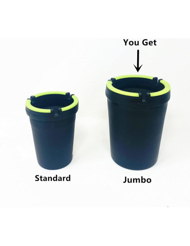 Cenicero de Cubo Brillante en la Oscuridad TSY TOOL - Paquete de 3