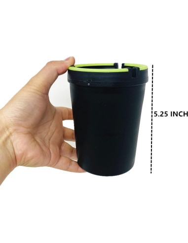 Cenicero de Cubo Brillante en la Oscuridad TSY TOOL - Paquete de 3