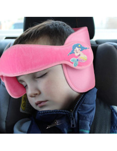 Soporte de Cabeza para Auto LETTON Niños Rosa Sirena 2