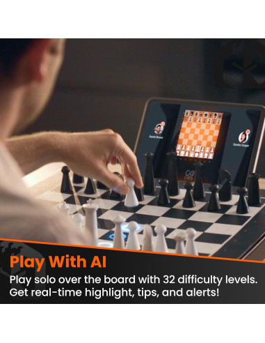 GoChess Mini - Juego de Ajedrez Electrónico AI 2.84 kg