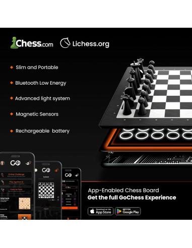 GoChess Mini - Juego de Ajedrez Electrónico AI 2.84 kg