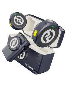 Micrófono Lavalier Inalámbrico Hollyland Lark M2 para Cámara