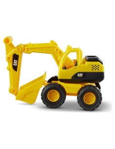Excavadora de Juguete CAT 25,4 cm Piezas Móviles 2+