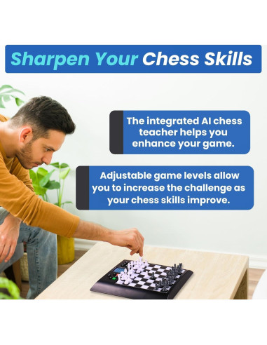 Tablero de Ajedrez Electrónico Millennium ChessGenius 28 cm