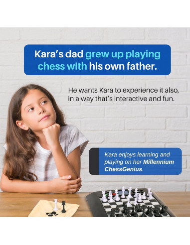 Tablero de Ajedrez Electrónico Millennium ChessGenius 28 cm