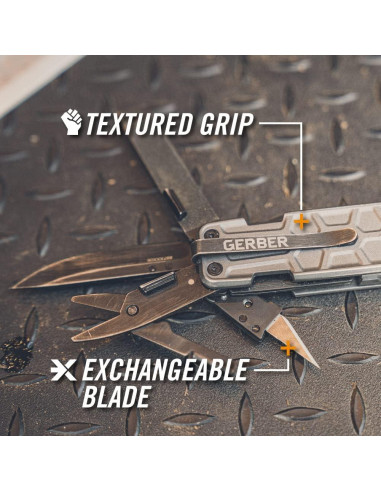 Multiherramienta Gerber Lockdown Pry 10-en-1 EDC Compacta